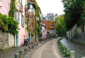Montmartre Rue Typique Plomberie Paris
